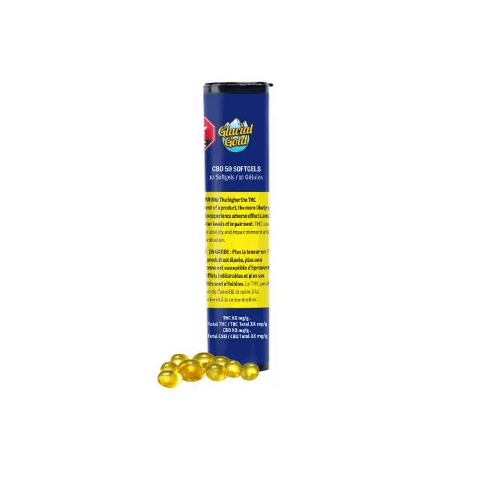 CBD 50MG SOFTGELS 10 PACK